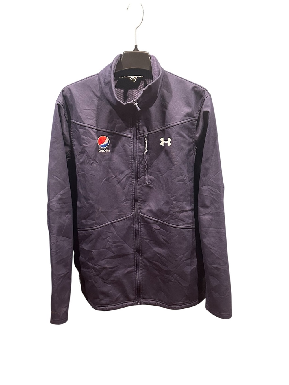 Pepsi Jacket Under Armour Men’s XL Blue Infrared Coldgear Softshell